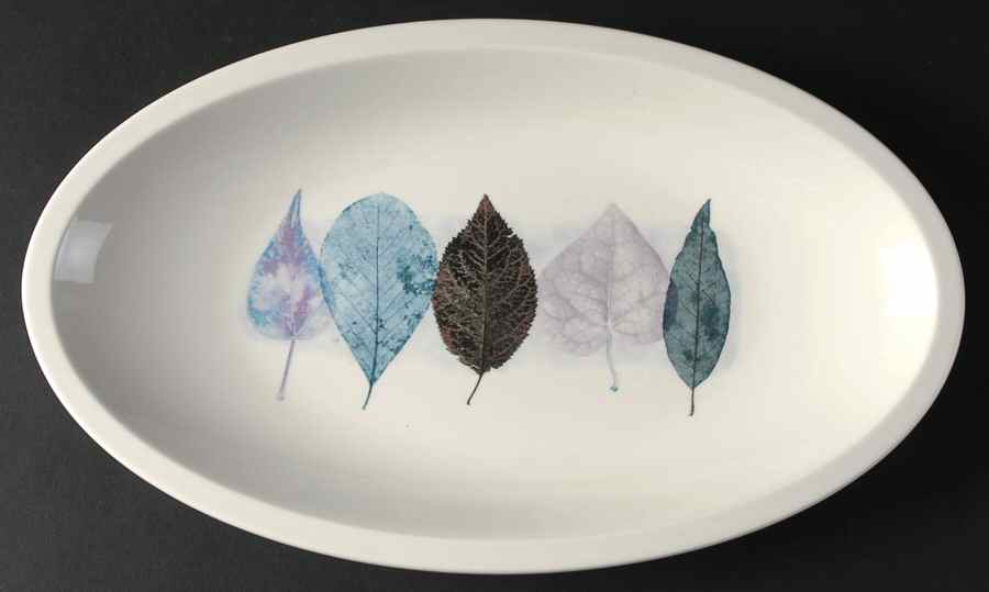 Dusk 15" Oval Serving Platter by Portmeirion-1