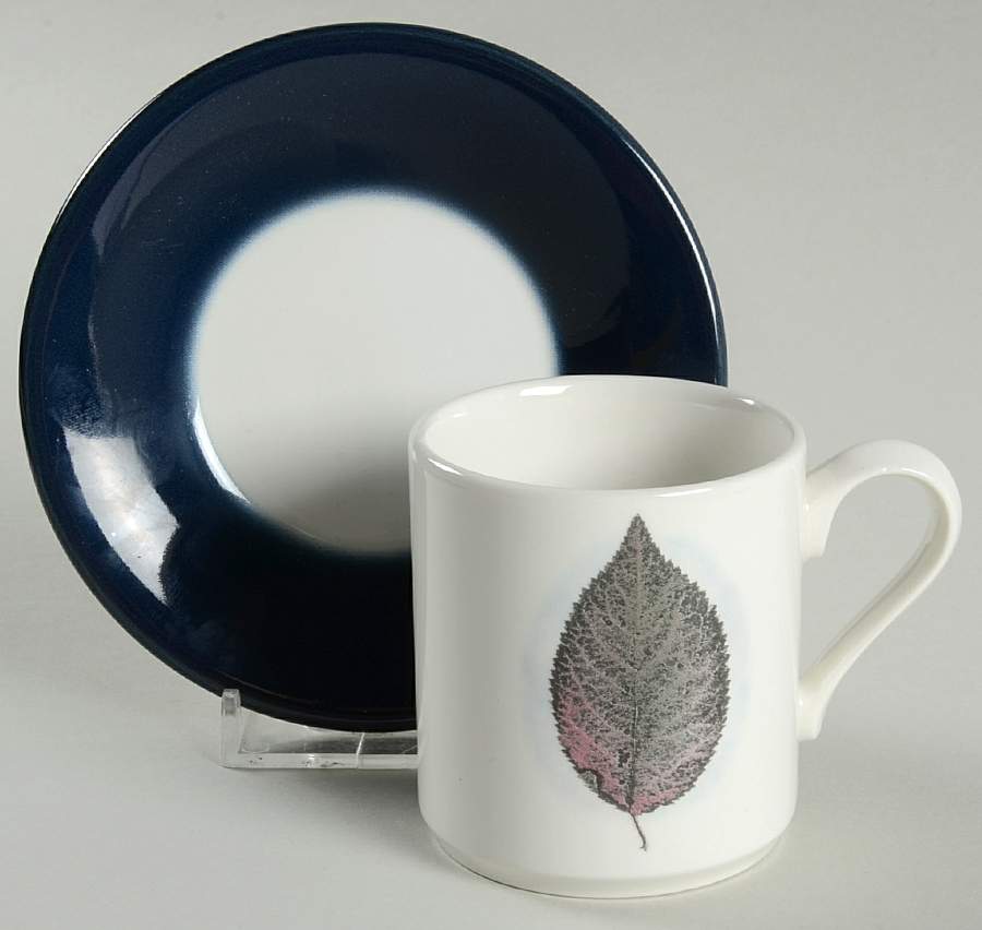 Dusk Flat Demitasse Cup & Saucer Set by Portmeirion-1