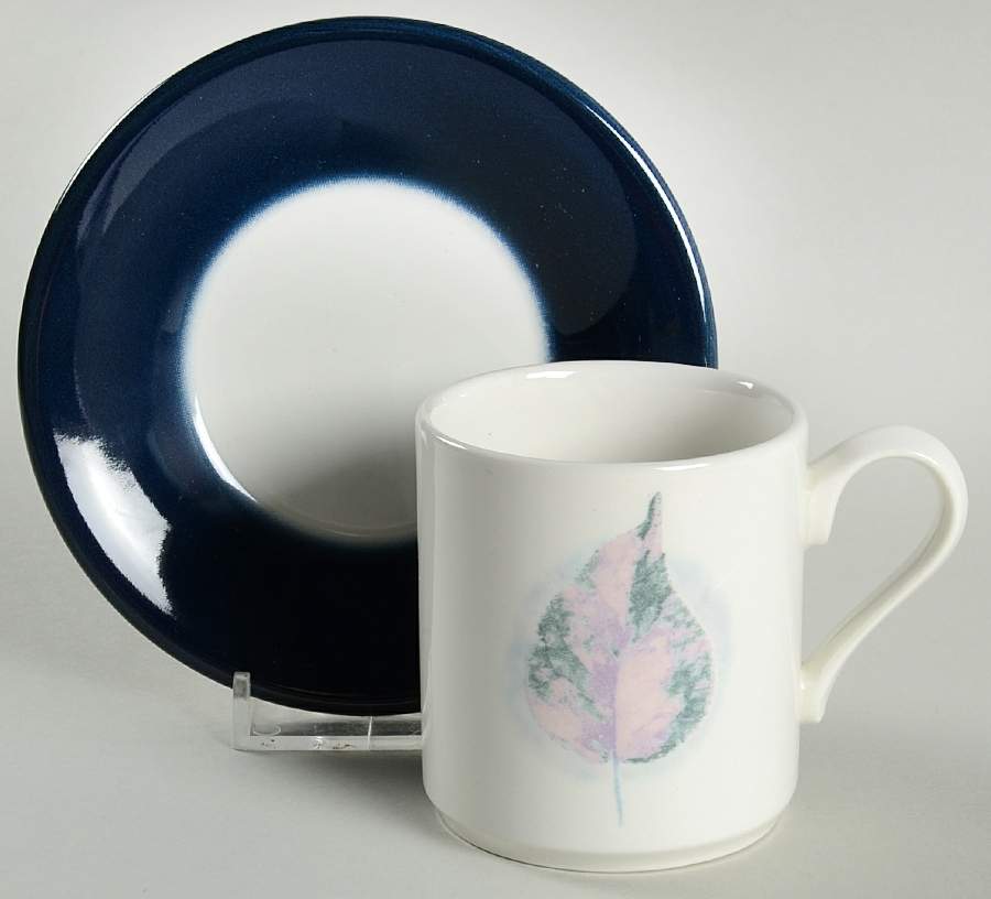 Dusk Flat Demitasse Cup & Saucer Set by Portmeirion-1
