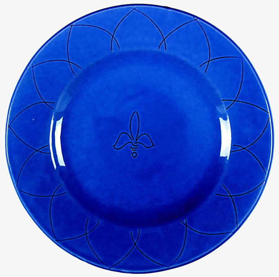 Etchings Indigo Salad Plate by Presenttense-1