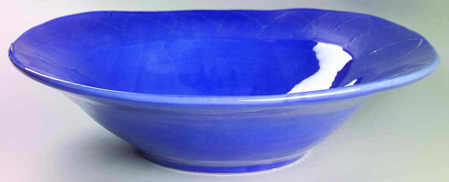 Etchings Indigo 13" Pasta Serving Bowl by Presenttense-1