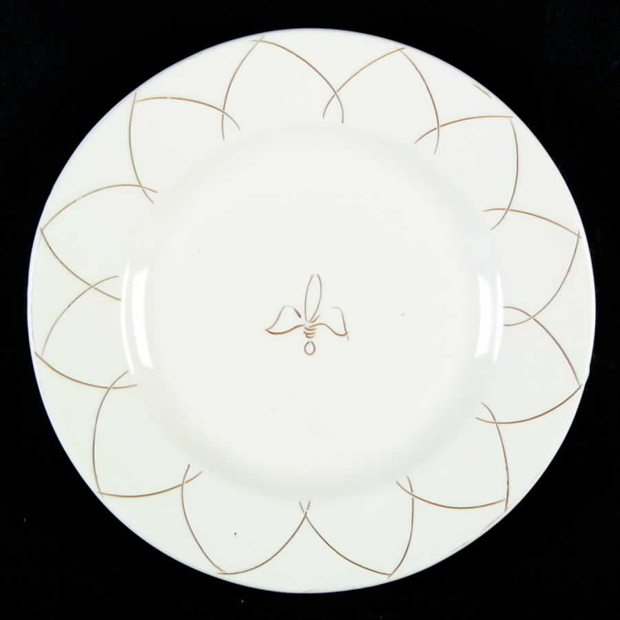 Etchings Vanilla Salad Plate by Presenttense-1