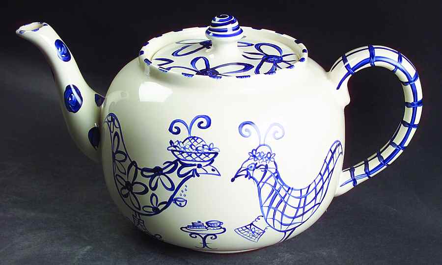 Four Sisters Teapot & Lid by Presenttense-1