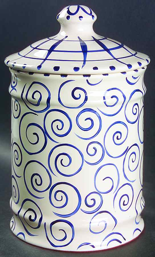 Four Sisters Large Canister & Lid by Presenttense-1