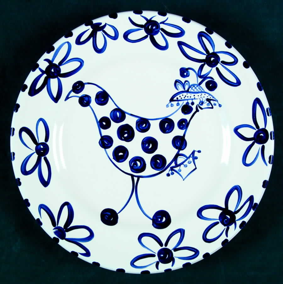 Four Sisters Salad Plate by Presenttense-1