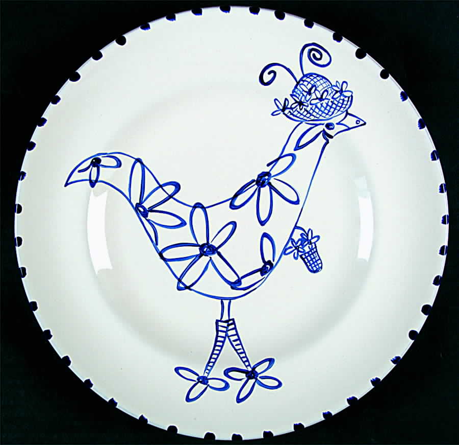 Four Sisters Dinner Plate by Presenttense-1
