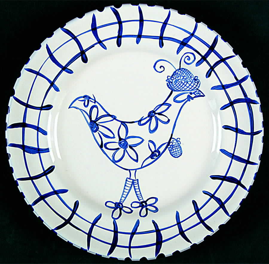 Four Sisters Salad Plate by Presenttense-1