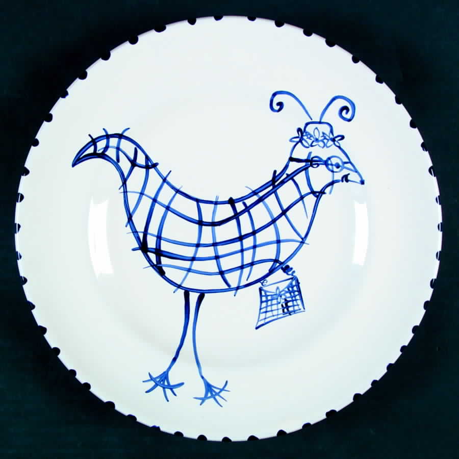 Four Sisters Dinner Plate by Presenttense-1
