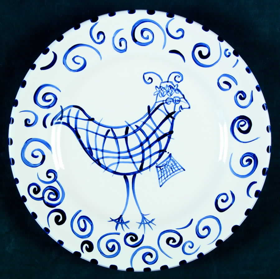 Four Sisters Salad Plate by Presenttense-1