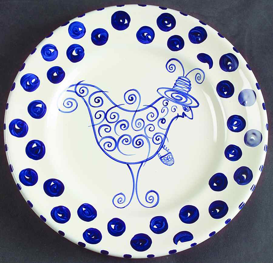 Four Sisters Salad Plate by Presenttense-1