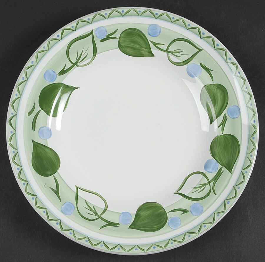 White Point Garden Leaf Dinner Plate by Presenttense-1