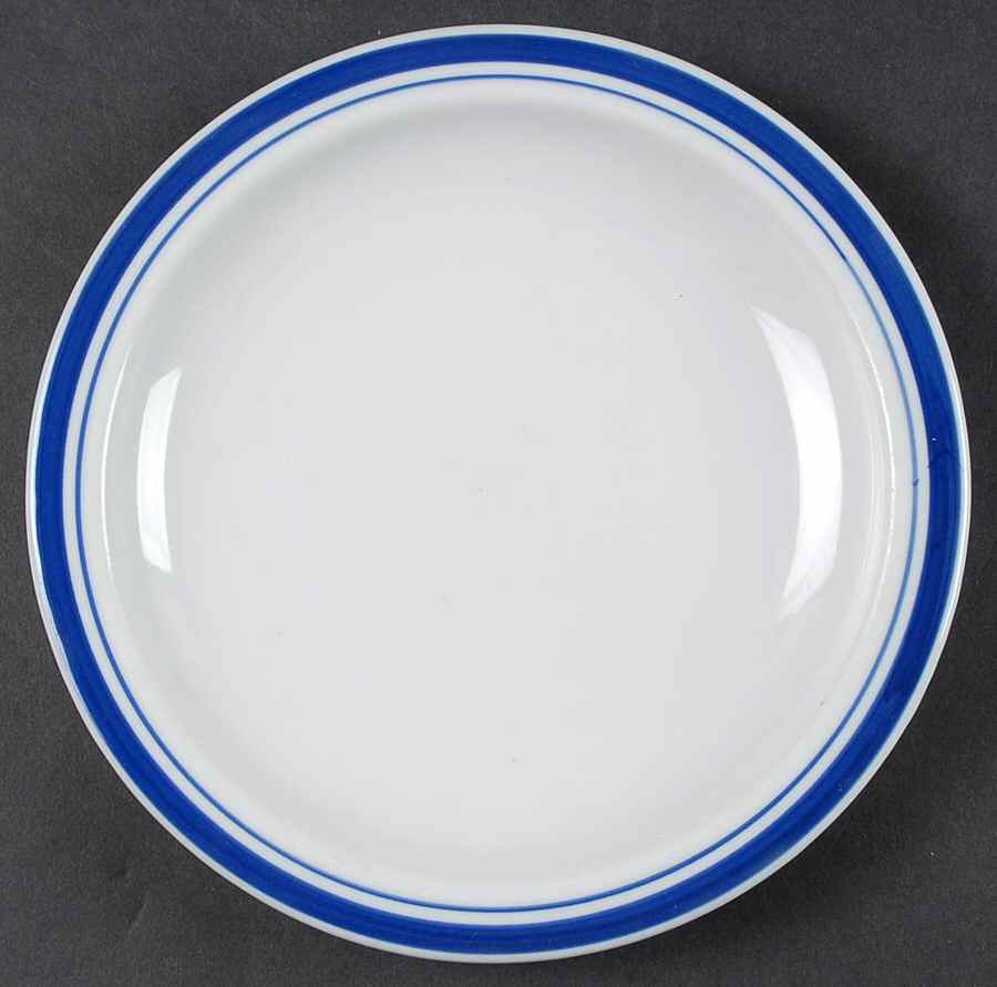 Club Blue Salad Plate by Pottery Barn China-1