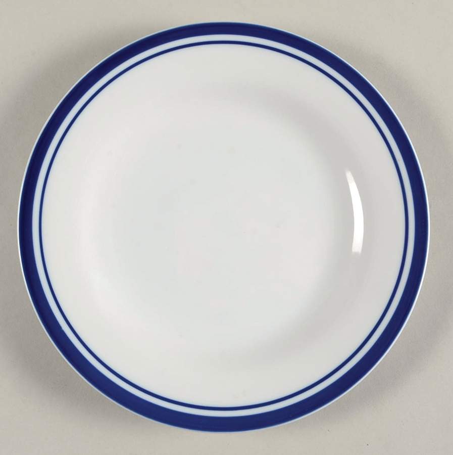 Club Blue Salad Plate by Pottery Barn China-1