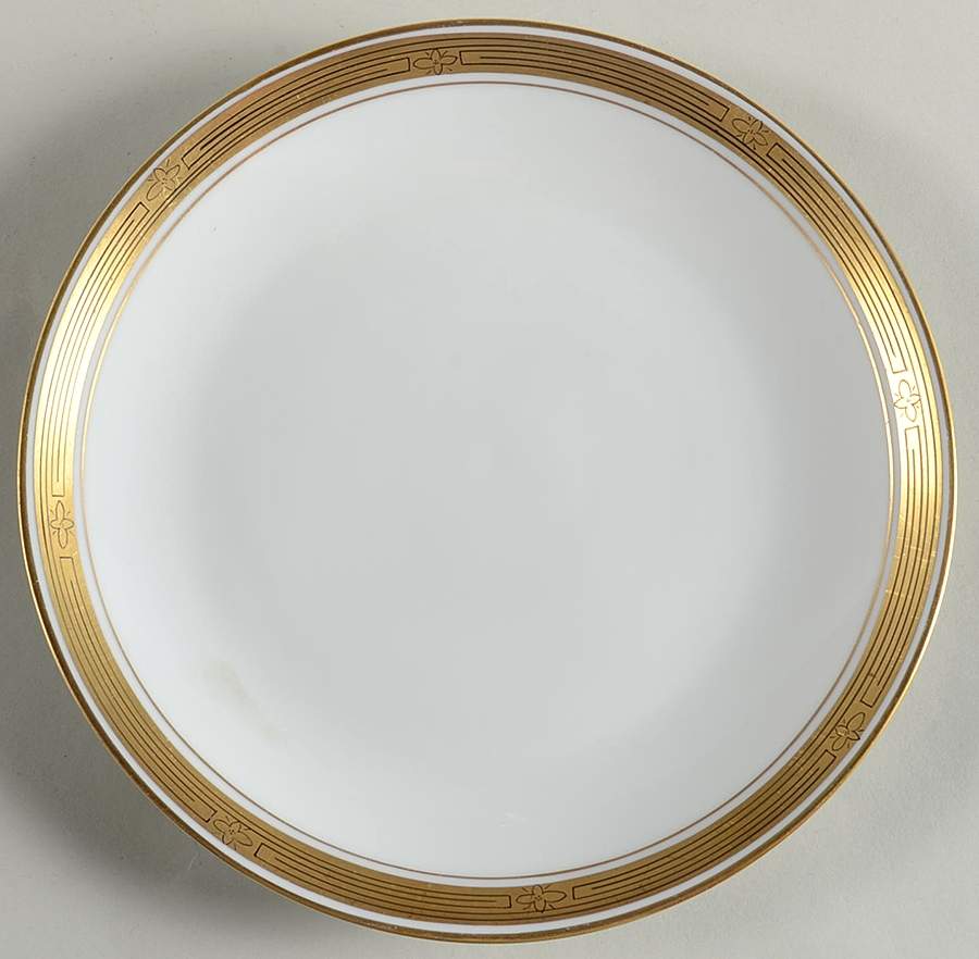 Pic46 Coupe Salad Plate by Pickard-1