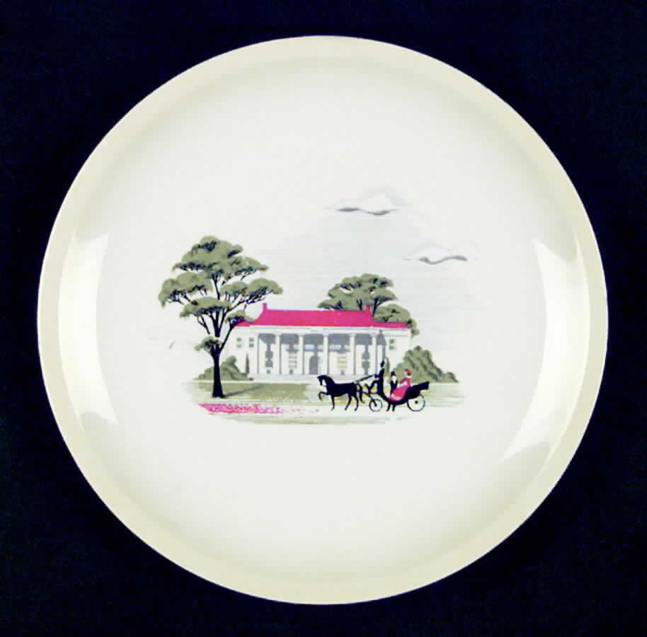 PCP141 Salad Plate by Paden City-1