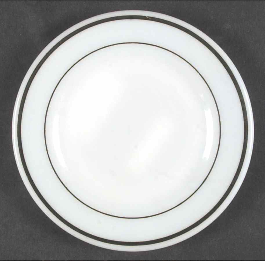 Emerald Band Bread & Butter Plate by Pyrex-1