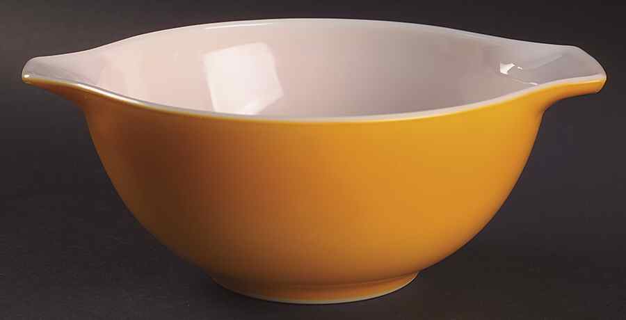 Orange 9" Cinderella Mixing Bowl by Pyrex-1