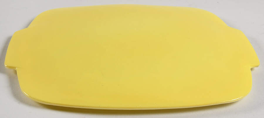 Yellow (Bright Yellow) Lid for 2.5 Quart Square Casserole by Pyrex-1
