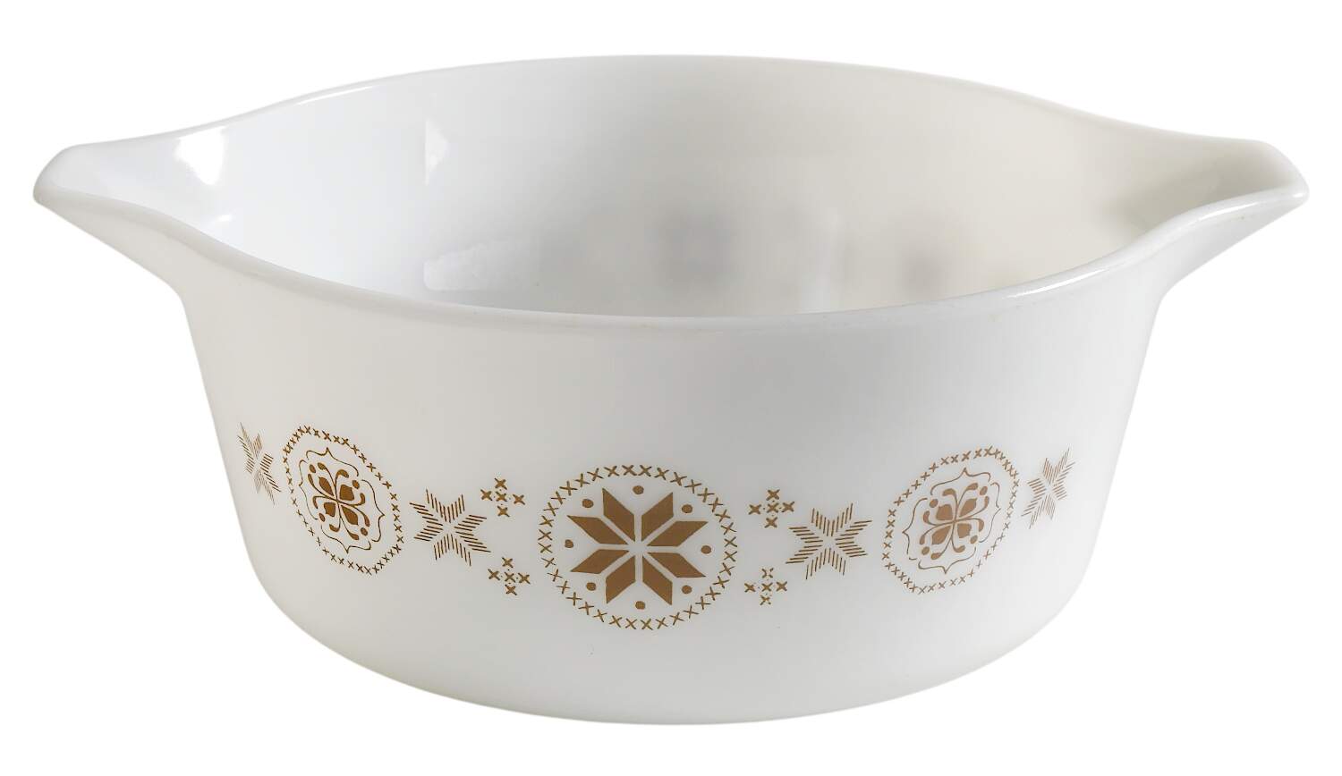 Town & Country 2.5 Qt Round Covered Casserole No Lid by Pyrex-1