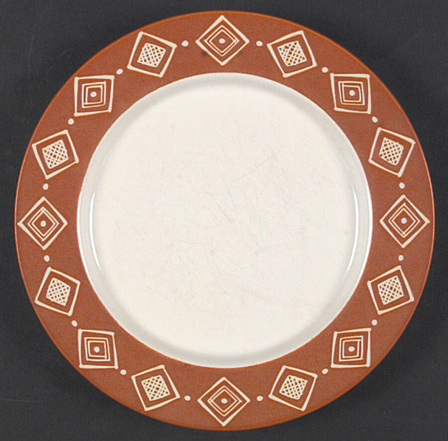 Bongo (Brown) Salad Plate by Pottery Barn China-1