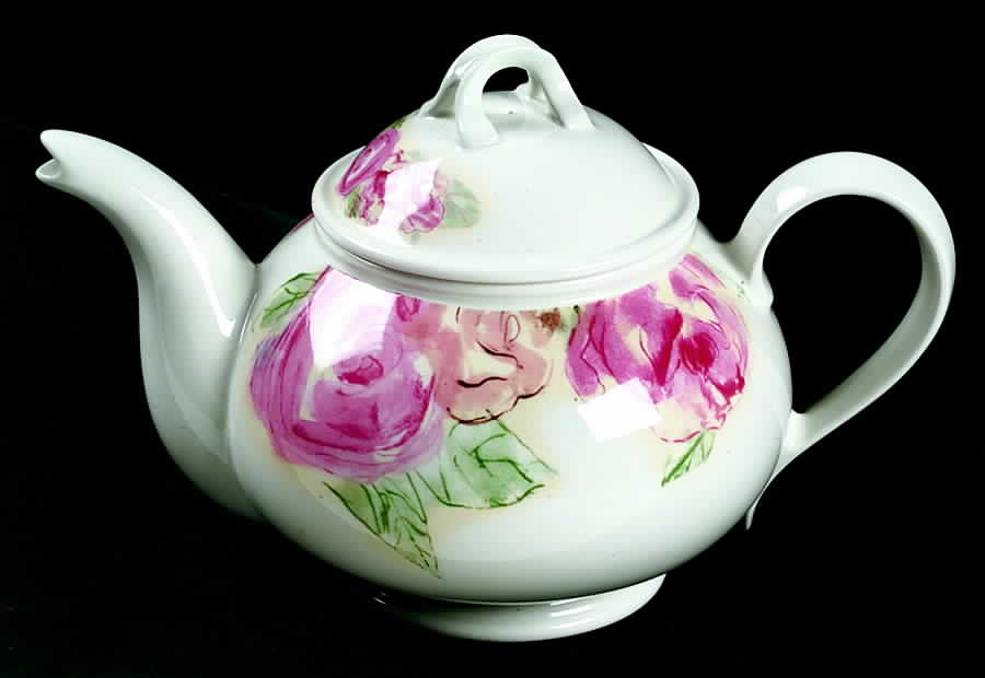 Amabel Rose Teapot & Lid by Portmeirion-1