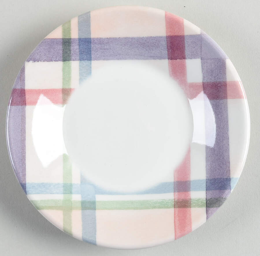 Amabel Tartan Saucer for Demitasse Cup by Portmeirion-1