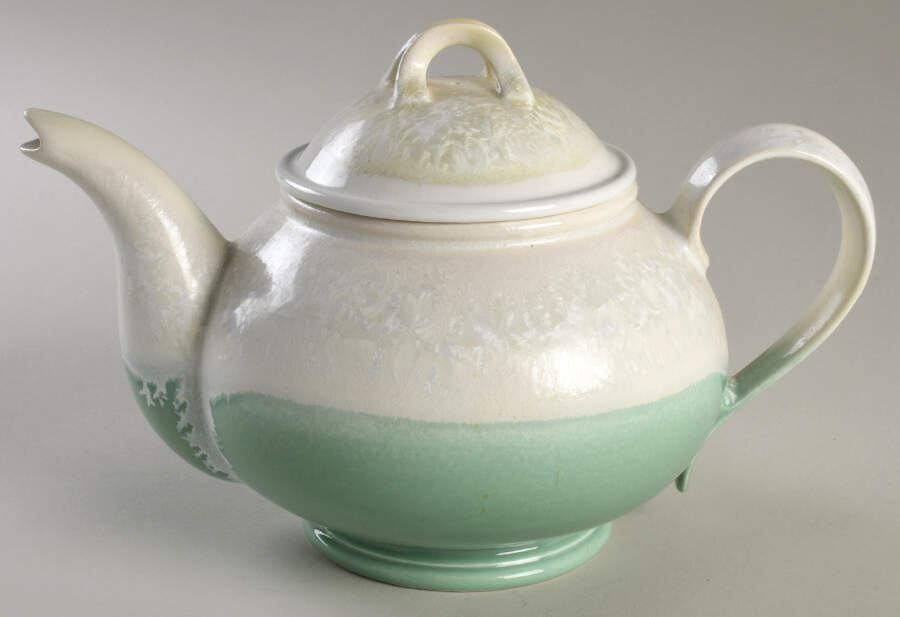 Jade Teapot & Lid by Portmeirion-1