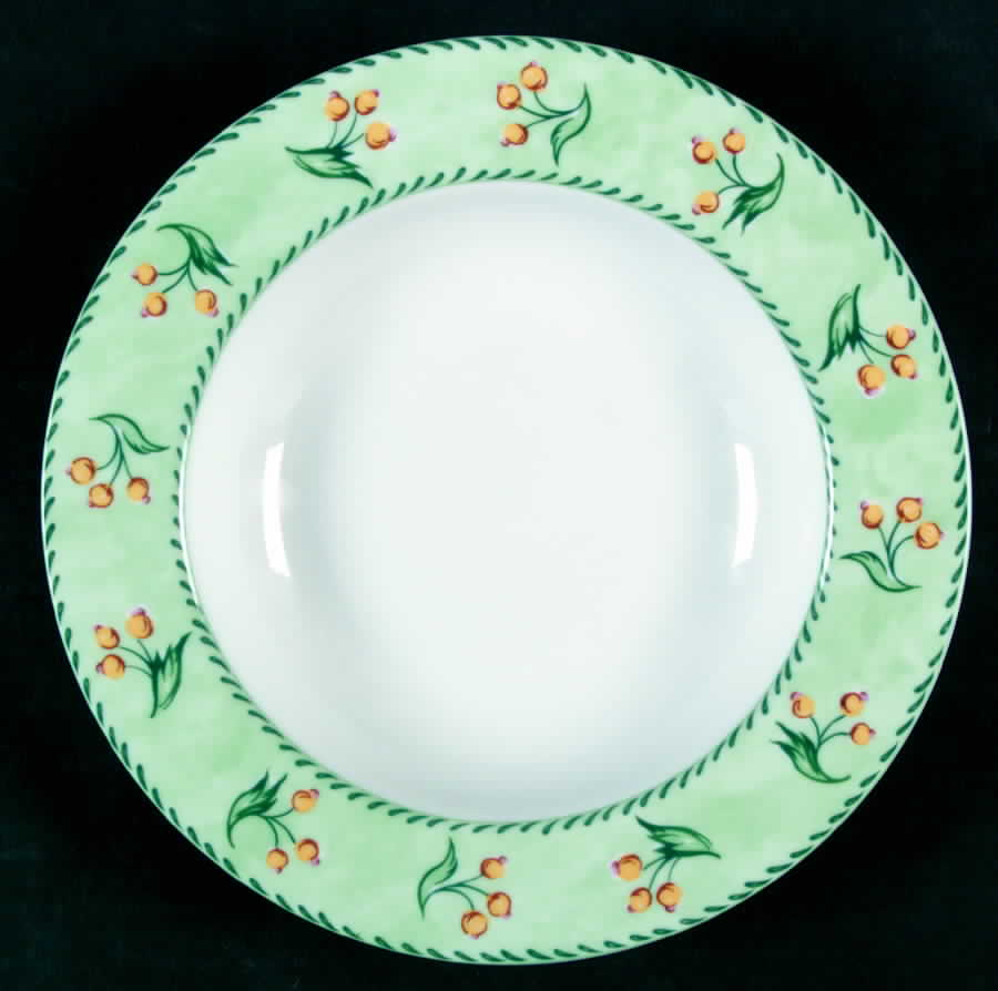 823A Large Rim Soup Bowl by Patra-1