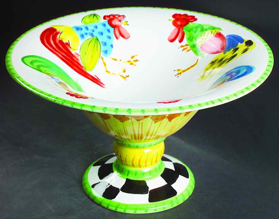 Proud Fools Round Compote (Height X Width) by Presenttense-1