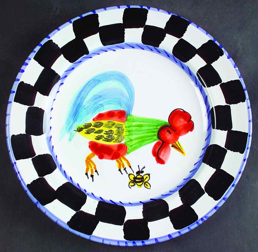 Proud Fools Dinner Plate by Presenttense-1