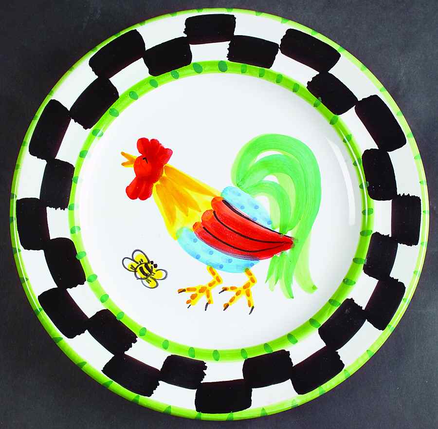 Proud Fools Dinner Plate by Presenttense-1