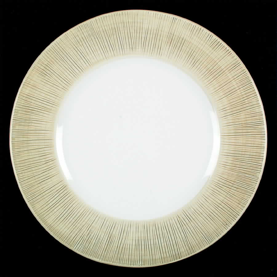 Sereno Green Khaki Service Plate (Charger) by Presenttense-1