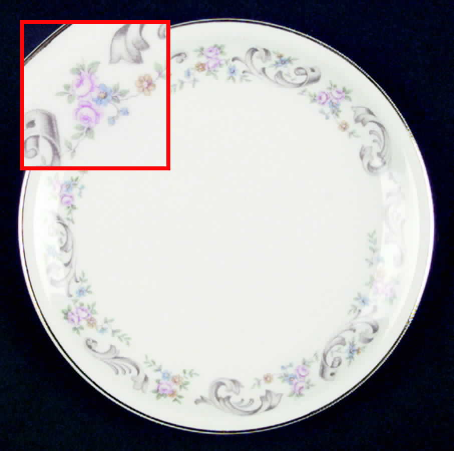 PCP146 Bread & Butter Plate by Paden City-1