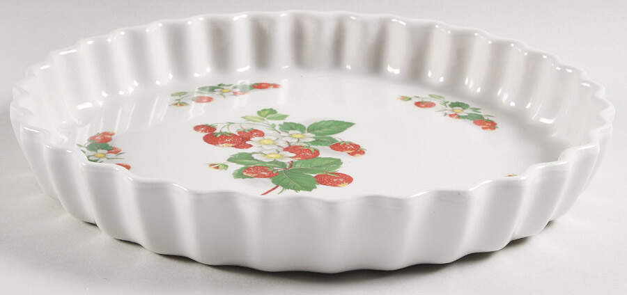 Strawberries 12" Quiche by Portmeirion-1
