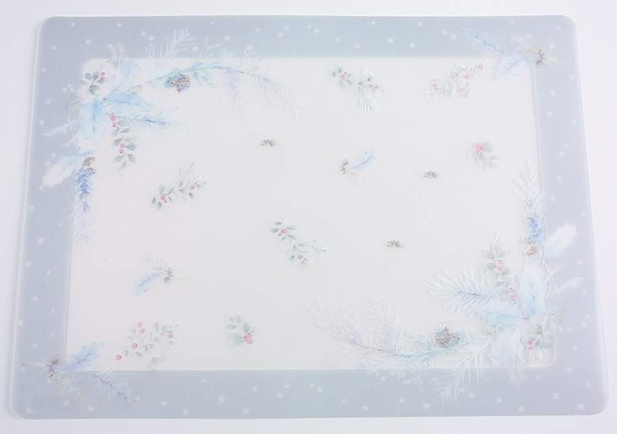 Winter Frost Vinyl Placemat by Pfaltzgraff-1