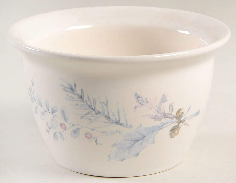 Winter Frost Sugar Bowl No Lid by Pfaltzgraff-1