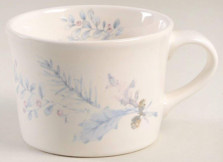 Winter Frost Flat Cup by Pfaltzgraff-1