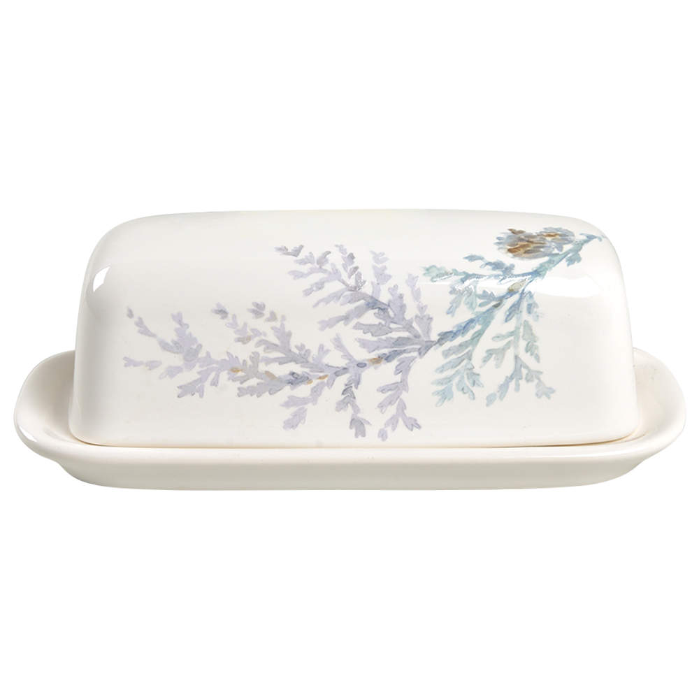 Winter Frost 1/4 Lb Covered Butter by Pfaltzgraff-1