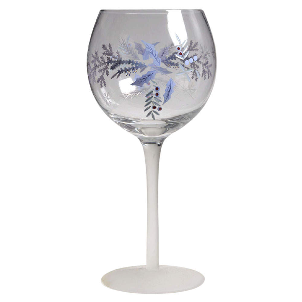 Winter Frost 16 Oz Glassware Goblet by Pfaltzgraff-1