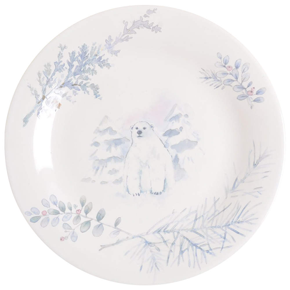 Winter Frost Luncheon Plate by Pfaltzgraff-1