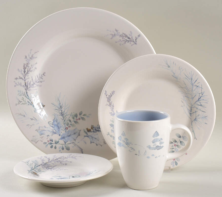 Winter Frost 4 Piece Place Setting by Pfaltzgraff-1