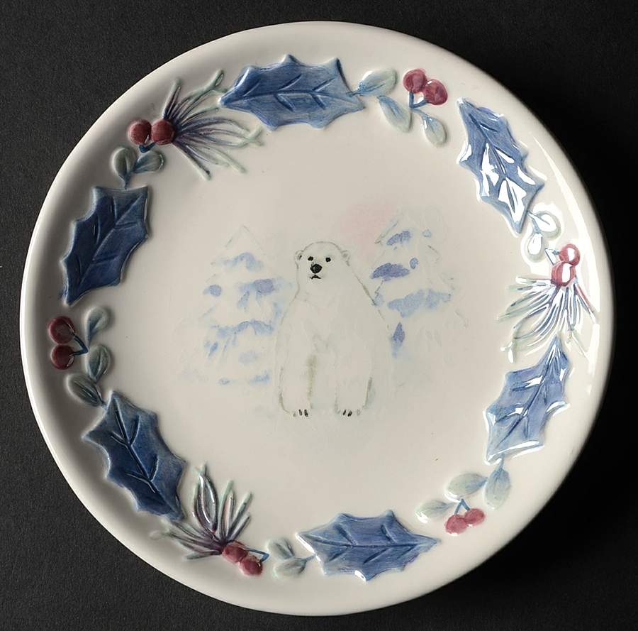 Winter Frost Appetizer Plate by Pfaltzgraff-1