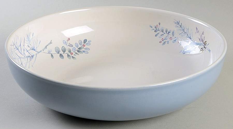 Winter Frost 10" Large Salad Serving Bowl by Pfaltzgraff-1