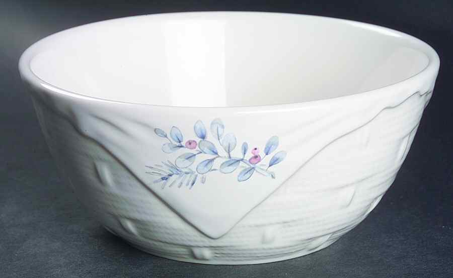 Winter Frost Basket Bowl by Pfaltzgraff-1