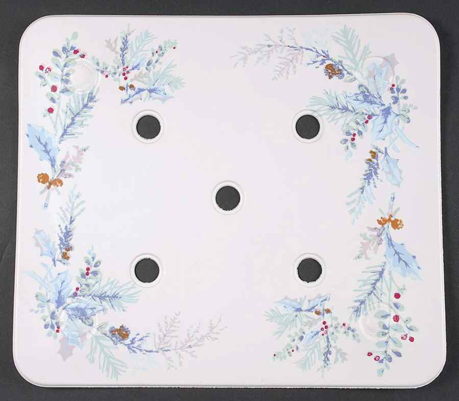 Winter Frost Rubber Sink Mat by Pfaltzgraff-1