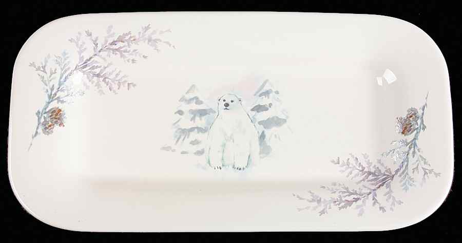 Winter Frost Bread Tray by Pfaltzgraff-1