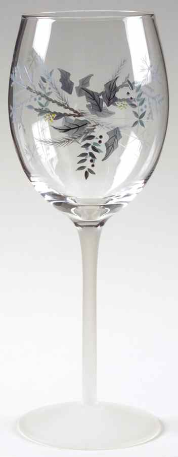 Winter Frost 12 Oz Glassware Goblet by Pfaltzgraff-1