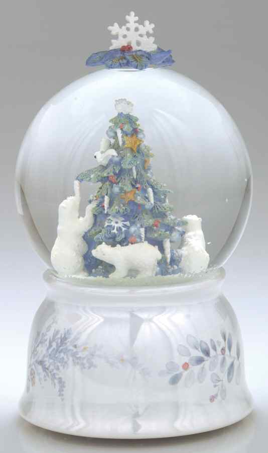 Winter Frost Snow Globe by Pfaltzgraff-1