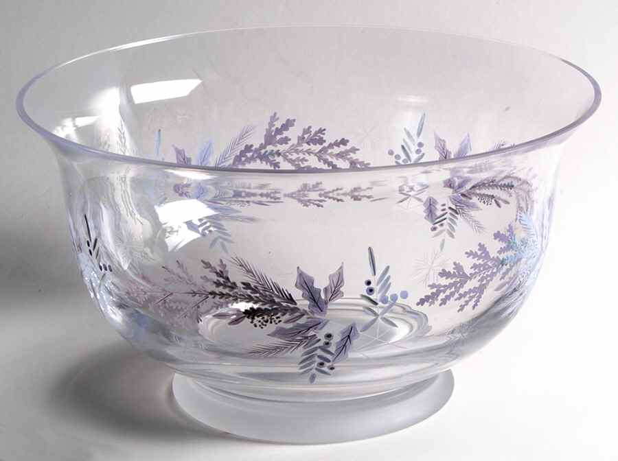 Winter Frost Medium Serving Bowl by Pfaltzgraff-1