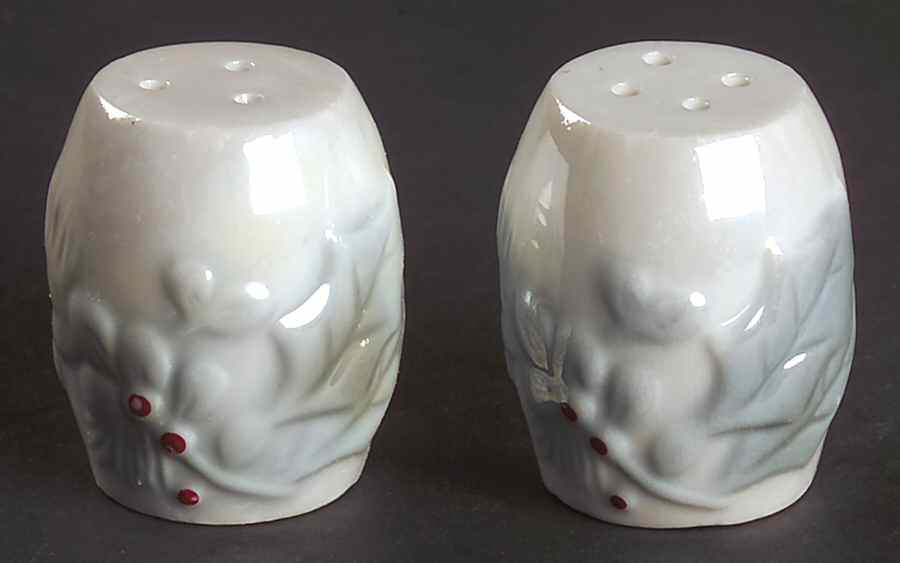 Winter Frost Individual Salt & Pepper Set by Pfaltzgraff-1